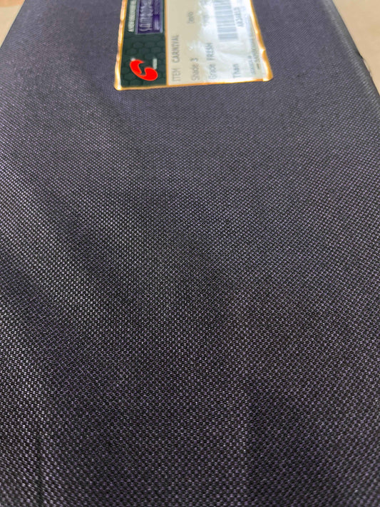 Carnival 58" Purple Dotted TR Premium Suiting Fabric – Lustrous Tailoring Fabric for Suits, Blazers & Trousers