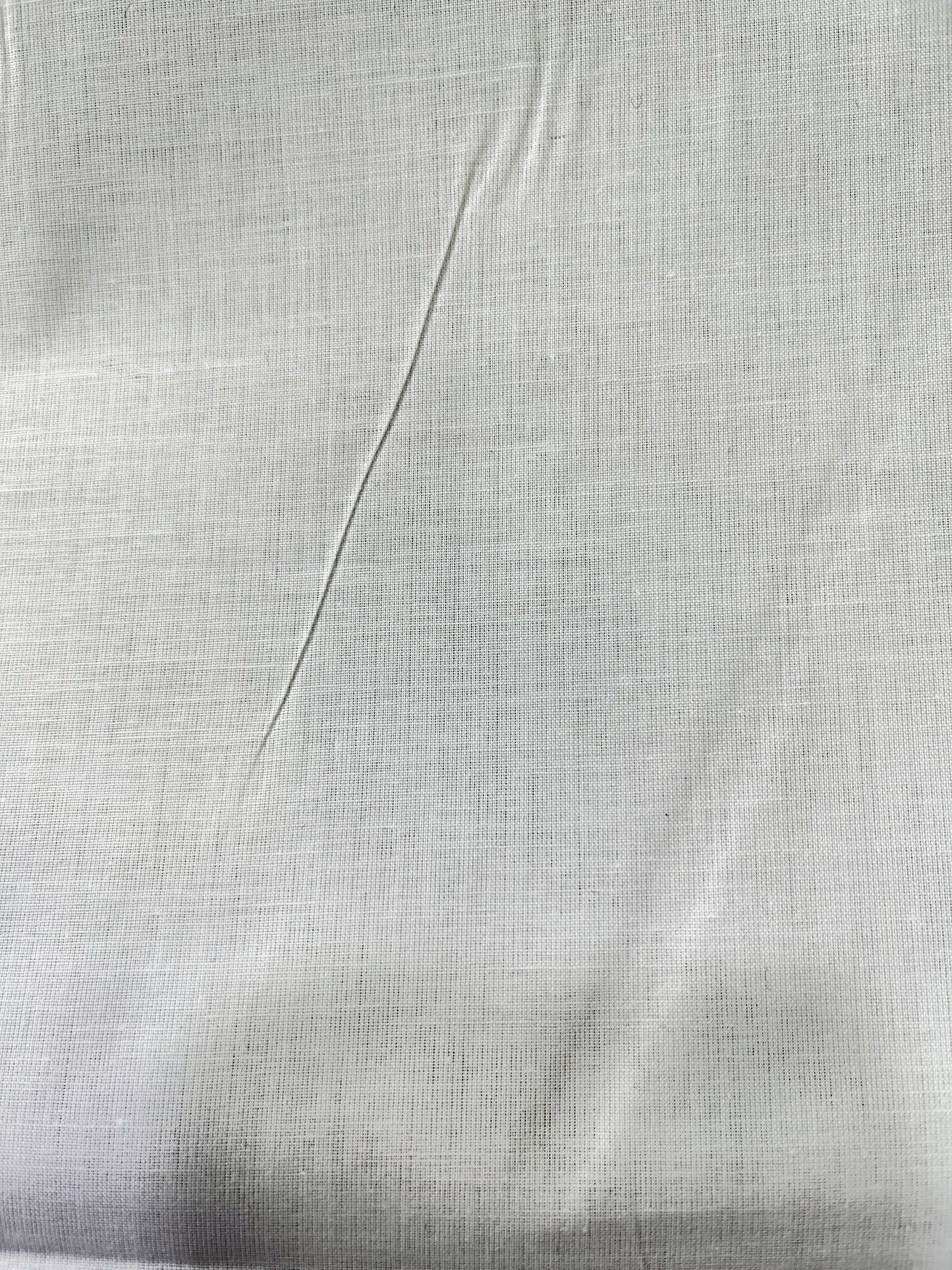 Premium White Addi/Paper Cotton Kurta Fabric – Ultra-Thin & Breathable, 58" Wide