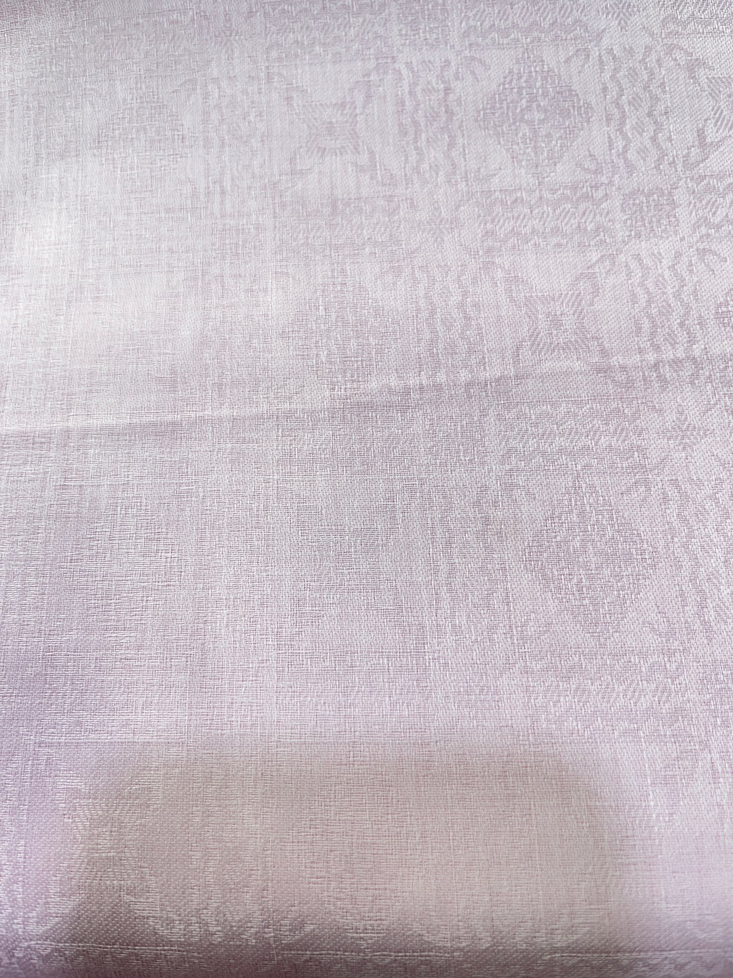Premium Light Pink Geometric Jacquard Addi/Paper Cotton Kurta Fabric – Ultra-Thin & Breathable, 58" Wide