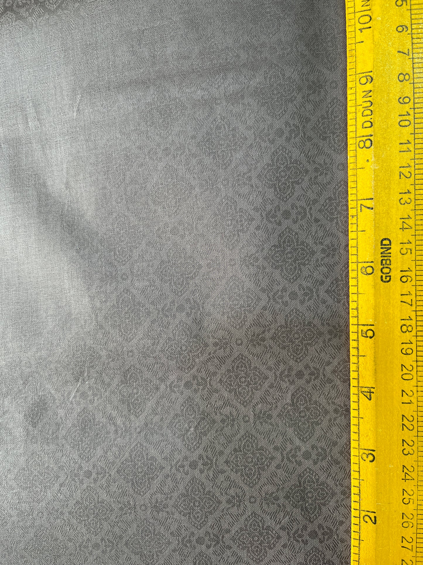 Premium Brown Addi/Paper Cotton Jacquard Print Kurta Fabric – 58” Width for Crisp Tailoring