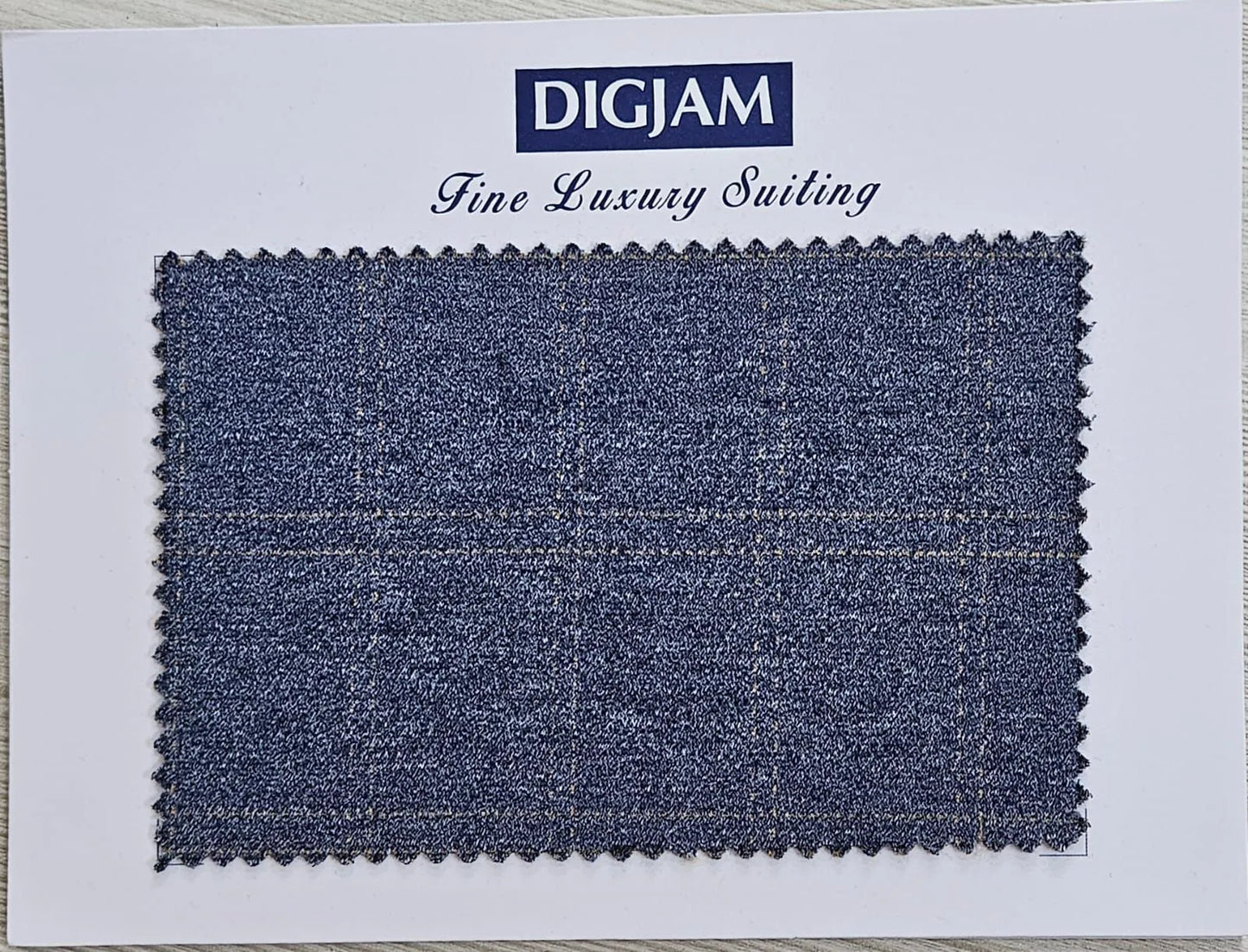 Digjam Premium Tweed Fabrics for Blazers – 2m Cut Length | 58" Width | Classic Luxury Checks & Textures - Poshak Fabrics