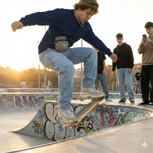 Plains - SPRY by Poshak Men’s Navy Blue Heavyweight Sweatshirt – 450 GSM DTF-Ready Minimal Streetwear