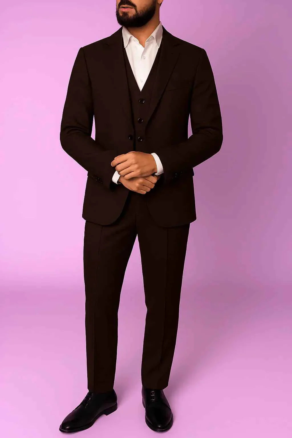 men's fabrics la-imperium-premium-dark-maroon-tr-suit-fabric-ultra-soft-breathable-lightweight-58-widesuitings-5313932 - Poshak Fabrics