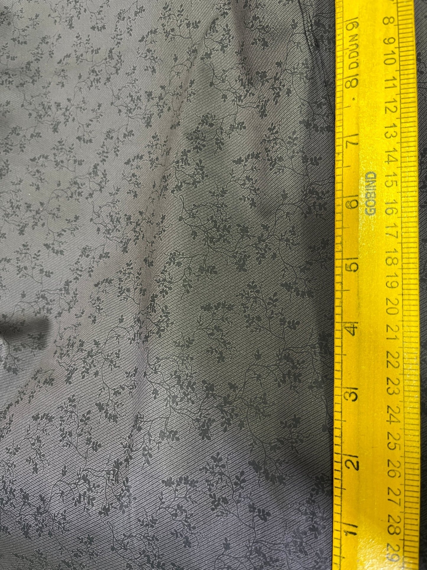 Luxury Dark Wine Satin Cotton Print Fabric – 58" Wide, Perfect for Shirts & Kurtas - Poshak Fabrics