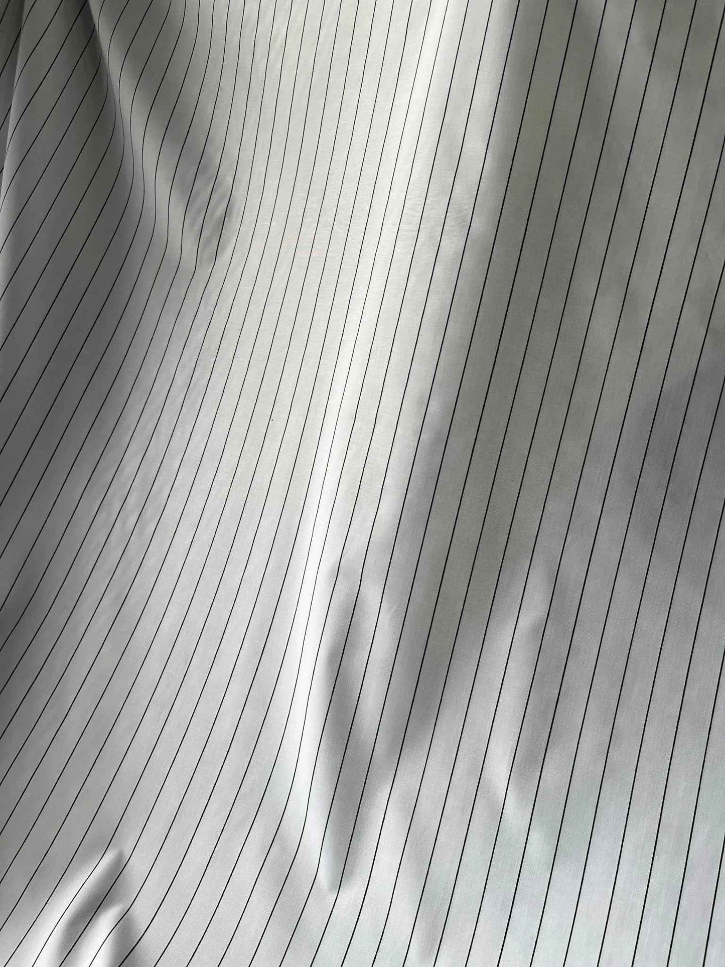 Mohan’s White Strap Texture Suiting Fabric – 36" Soft, Thin & Breathable, Premium Choice for Kurta