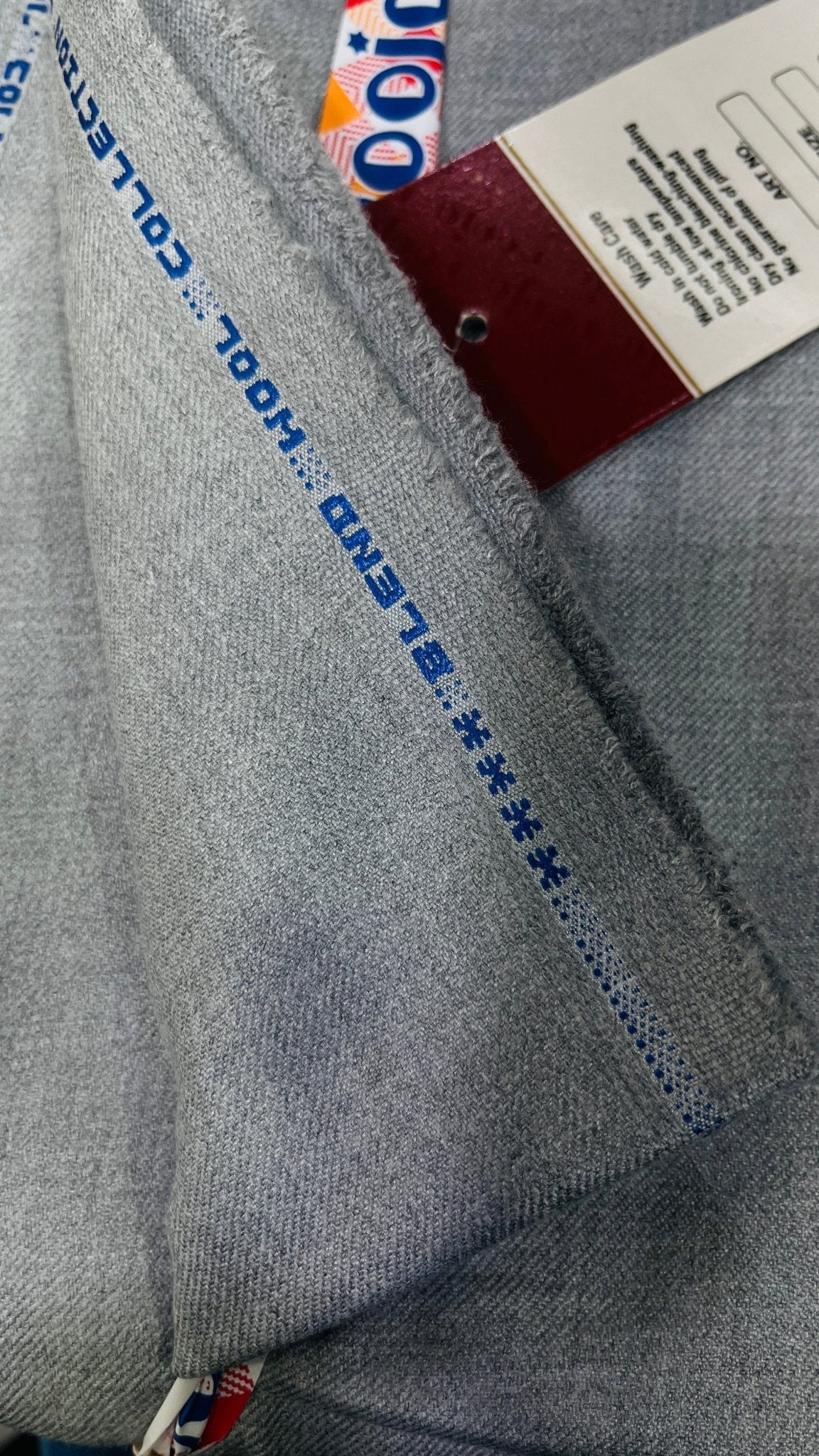 Pooja Cottswool Plain Worsted Winterwear Fabric (44” Wide, Soft & Thick, Premium Wool Blend) - Poshak Fabrics