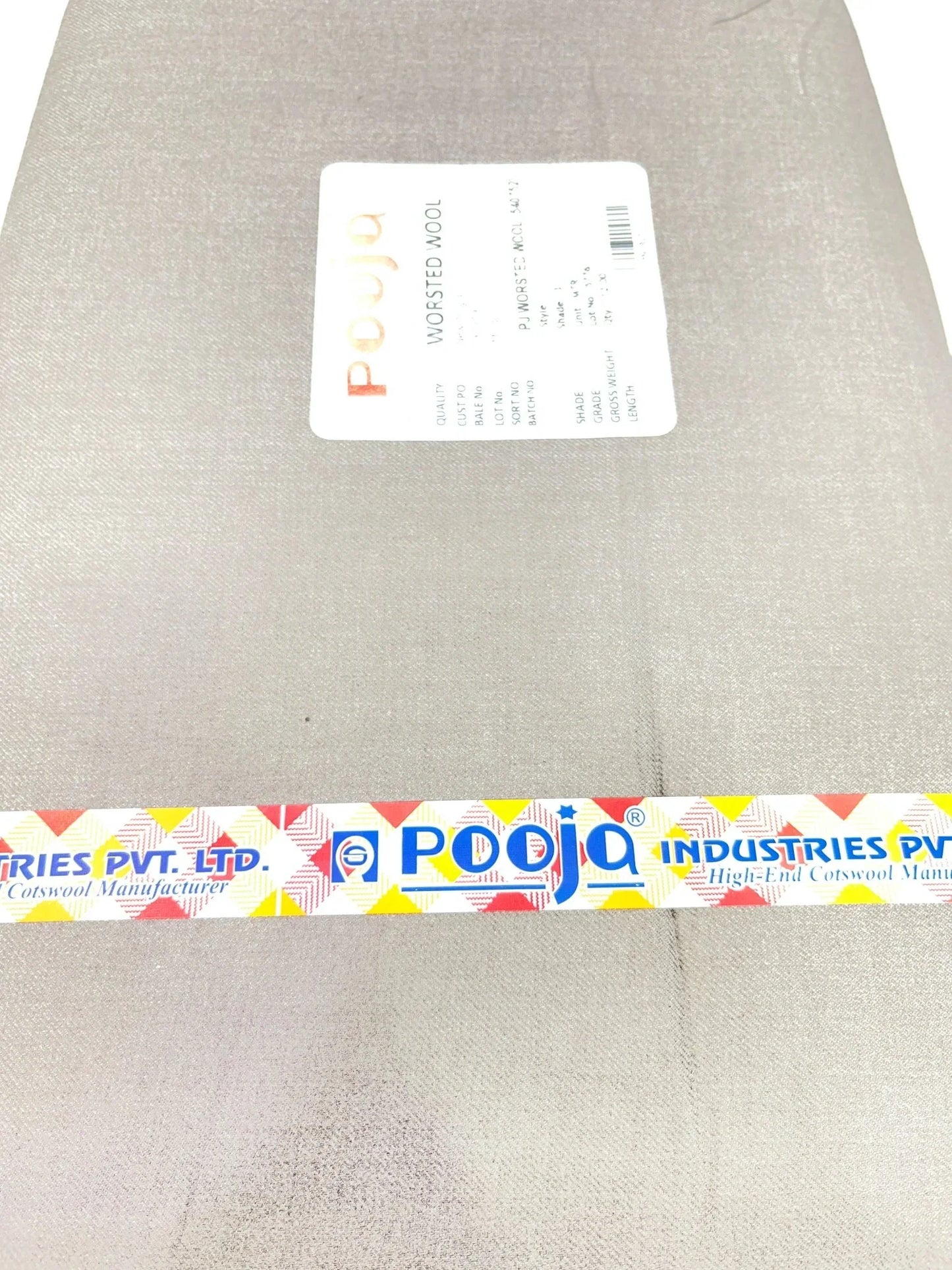 Pooja Cottswool Plain Worsted Winterwear Fabric (44” Wide, Soft & Thick, Premium Wool Blend) - Poshak Fabrics