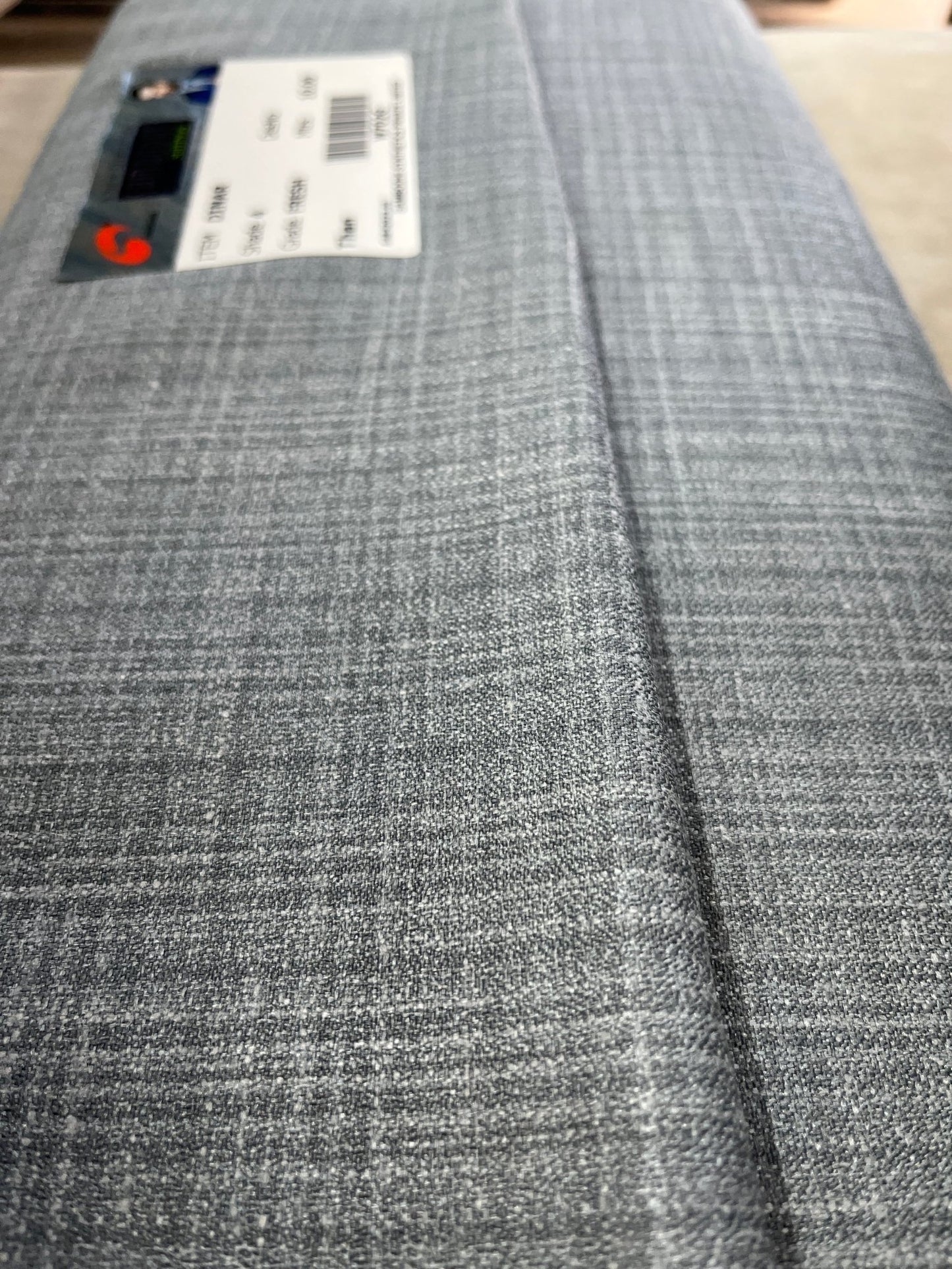 Premium 58" Sambodhi Dinar Linen Feel Checkered Suiting Fabric – Ideal for Well - Structured Trousers - Poshak Fabrics