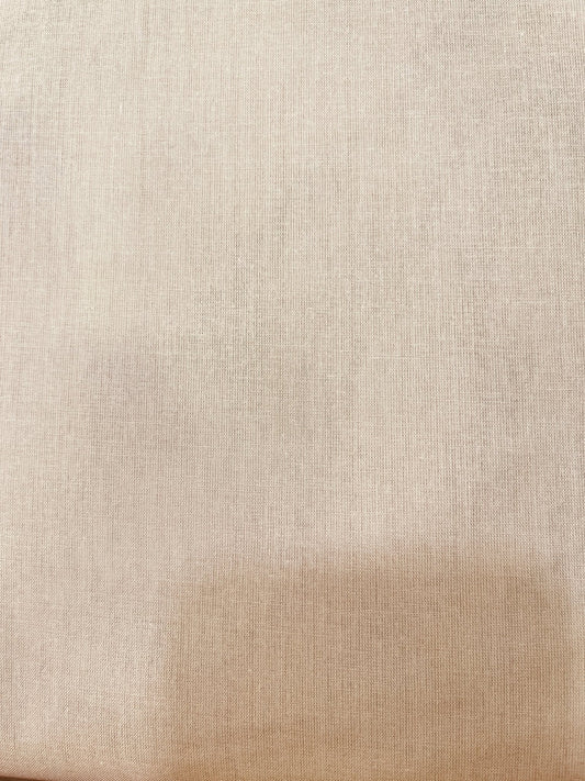 Premium Biscuit Addi/Paper Cotton Kurta Fabric – Ultra - Thin & Breathable, 58" Wide - Poshak Fabrics