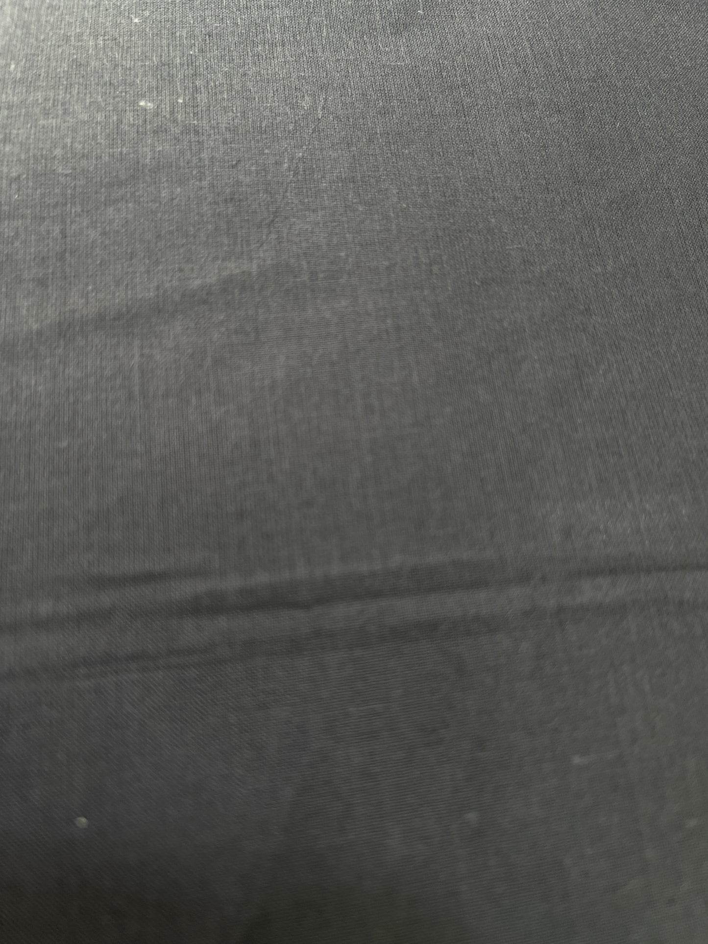 Premium Black Addi/Paper Cotton Kurta Fabric – Ultra - Thin & Breathable, 58" Wide - Poshak Fabrics