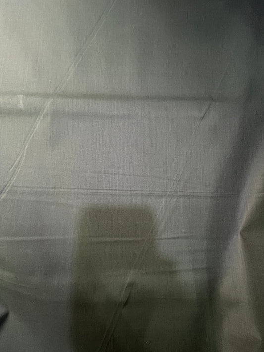 Premium Bottle Green Addi/Paper Cotton Kurta Fabric – Ultra - Thin & Breathable, 58" Wide - Poshak Fabrics