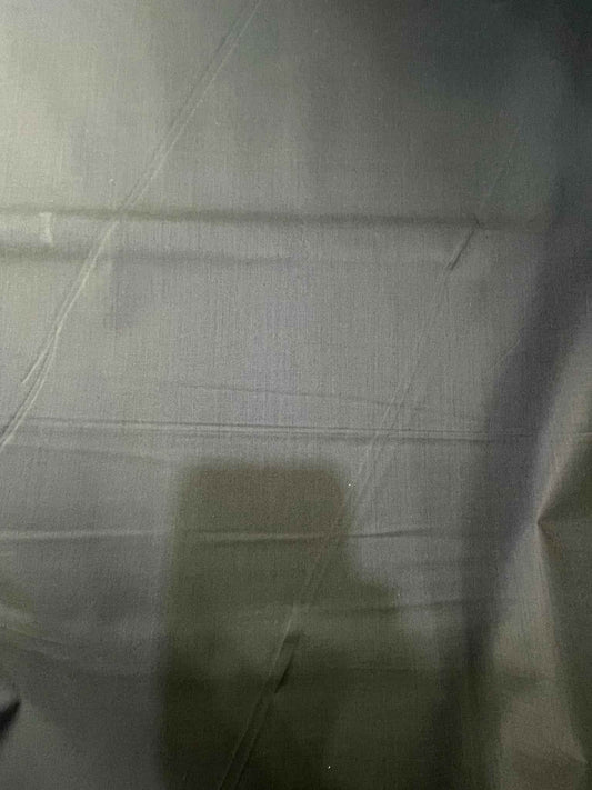 Premium Bottle Green Addi/Paper Cotton Kurta Fabric – Ultra-Thin & Breathable, 58" Wide