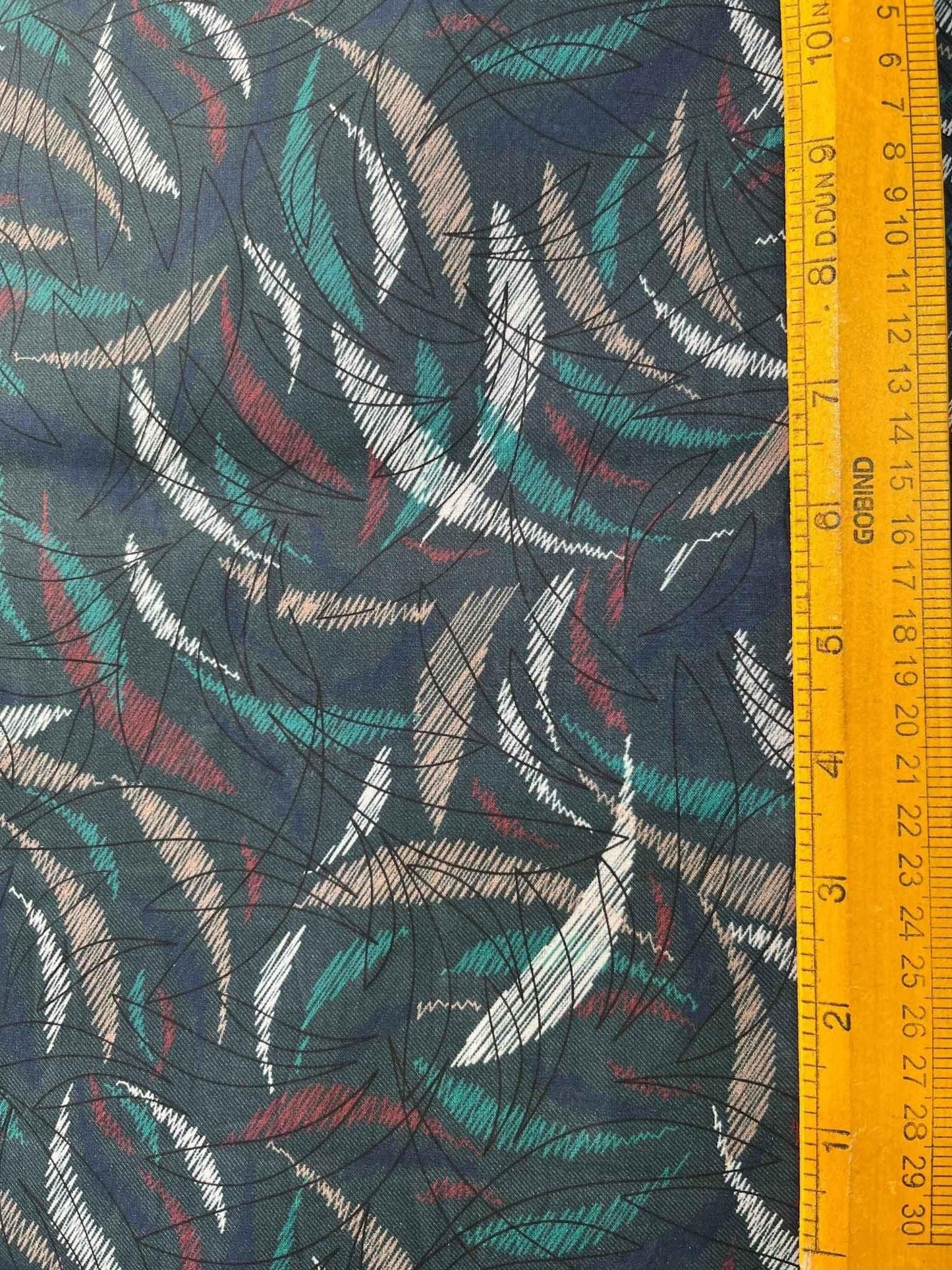 men's fabrics premium-bottle-green-multicolour-floral-print-addipaper-cotton-kurta-fabric-ultra-breathable-58-widepaper-cotton-7377930 - Poshak Fabrics