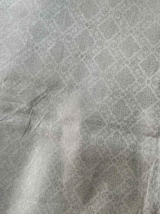 men's fabrics premium-brown-addipaper-cotton-jacquard-print-kurta-fabric-58-width-for-crisp-tailoringpaper-cotton-4819812 - Poshak Fabrics