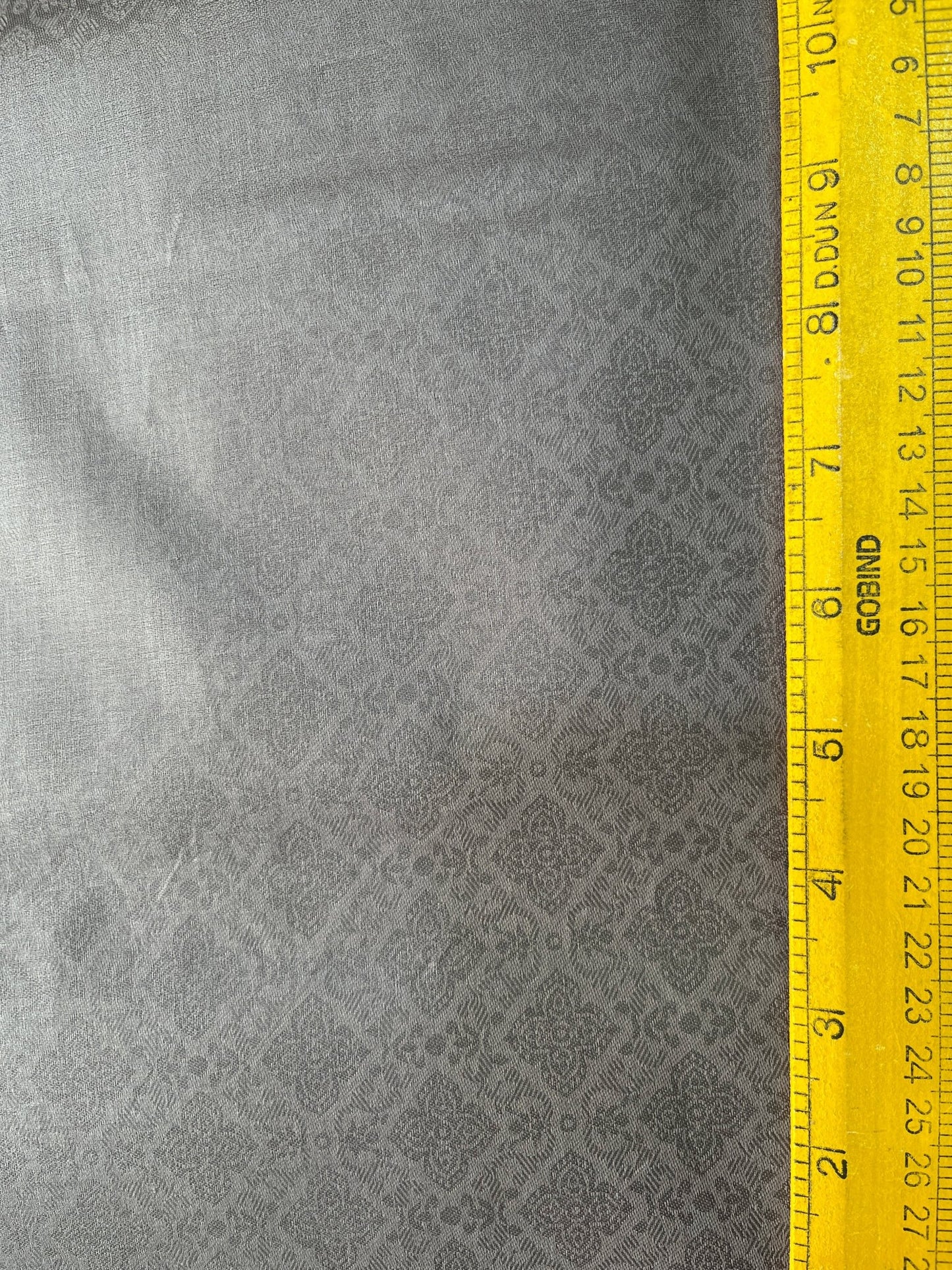 Premium Brown Addi/Paper Cotton Jacquard Print Kurta Fabric – 58” Width for Crisp Tailoring - Poshak Fabrics
