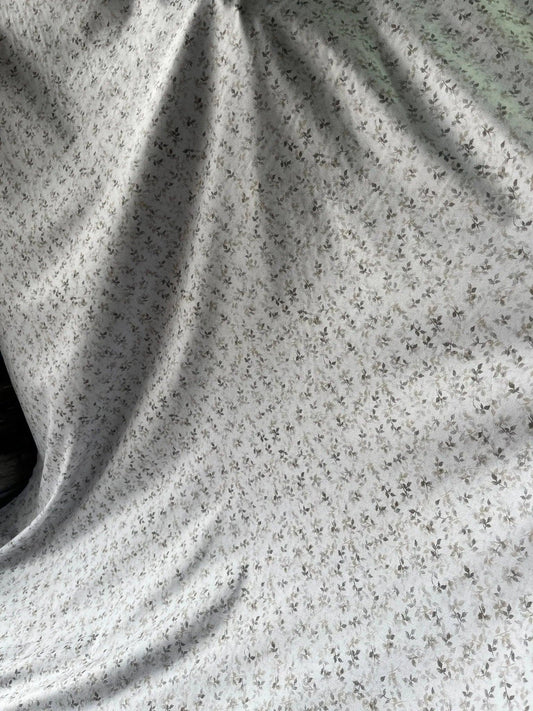 Premium Cotton - Mix Floral/Leaf Print Fabric (36" W) – Crafted for Tailored Kurtas - Poshak Fabrics