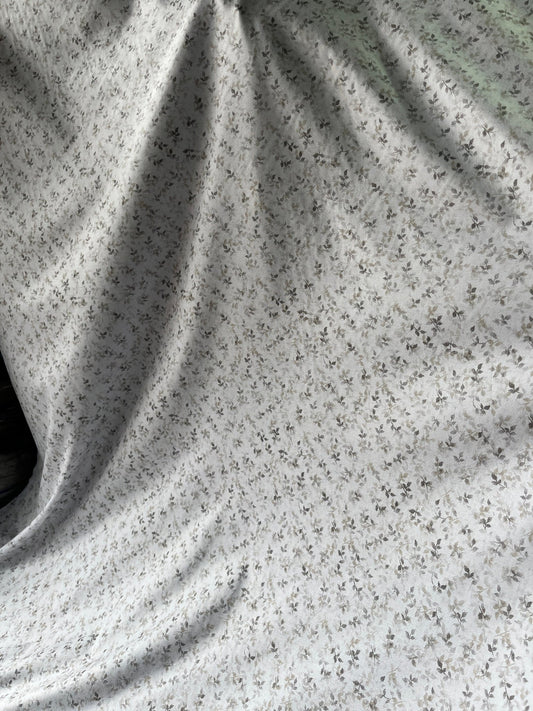 Premium Cotton - Mix Floral/Leaf Print Fabric (36" W) – Crafted for Tailored Shirts & Kurtas - Poshak Fabrics