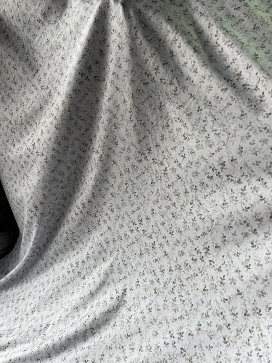 Premium Cotton - Mix Floral/Leaf Print Fabric (36" W) – Crafted for Tailored Shirts & Kurtas - Poshak Fabrics