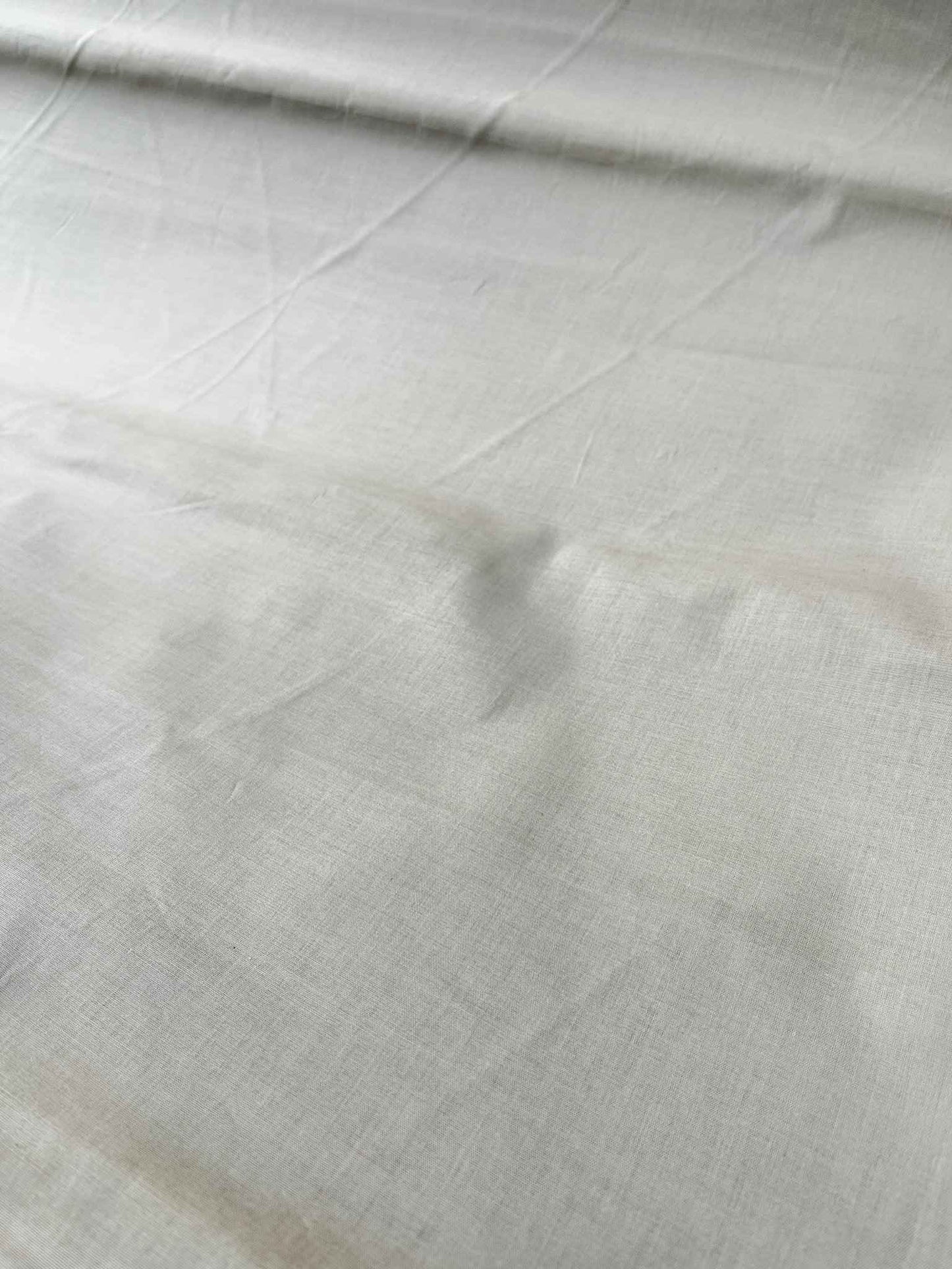 Premium Cream Addi/Paper Cotton Kurta Fabric – Ultra-Thin & Breathable, 58" Wide