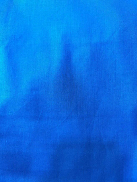 Premium Dark Firozi Blue Addi/Paper Cotton Kurta Fabric – Ultra-Thin & Breathable, 58" Wide