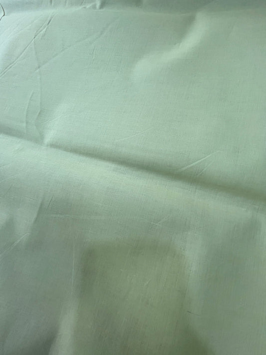 Premium Light Green Addi/Paper Cotton Kurta Fabric – Ultra - Thin & Breathable, 58" Wide - Poshak Fabrics
