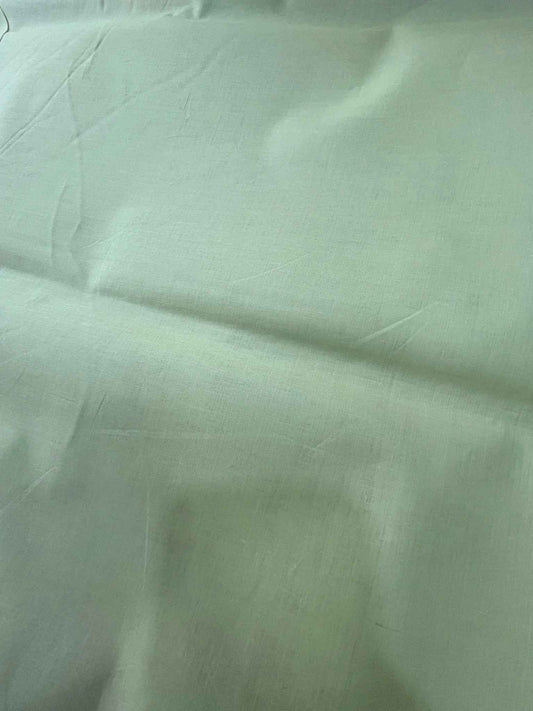 Premium Light Green Addi/Paper Cotton Kurta Fabric – Ultra-Thin & Breathable, 58" Wide
