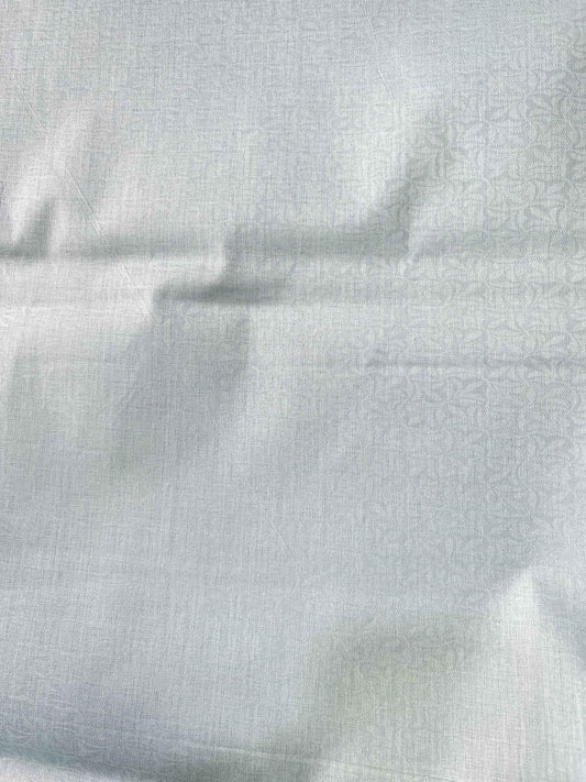 men's fabrics premium-light-green-floral-jacquard-addipaper-cotton-kurta-fabric-ultra-thin-breathable-58-widepaper-cotton-9700212 - Poshak Fabrics