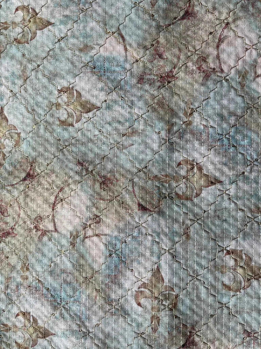 men's fabrics premium-light-olive-green-cream-mix-cotton-sequin-print-kurta-fabric-36-width-for-impeccable-tailoringcotton-mix-sequence-shirting-1199470 - Poshak Fabrics
