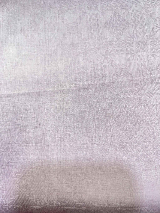 men's fabrics premium-light-pink-geometric-jacquard-addipaper-cotton-kurta-fabric-ultra-thin-breathable-58-widepaper-cotton-3429466 - Poshak Fabrics