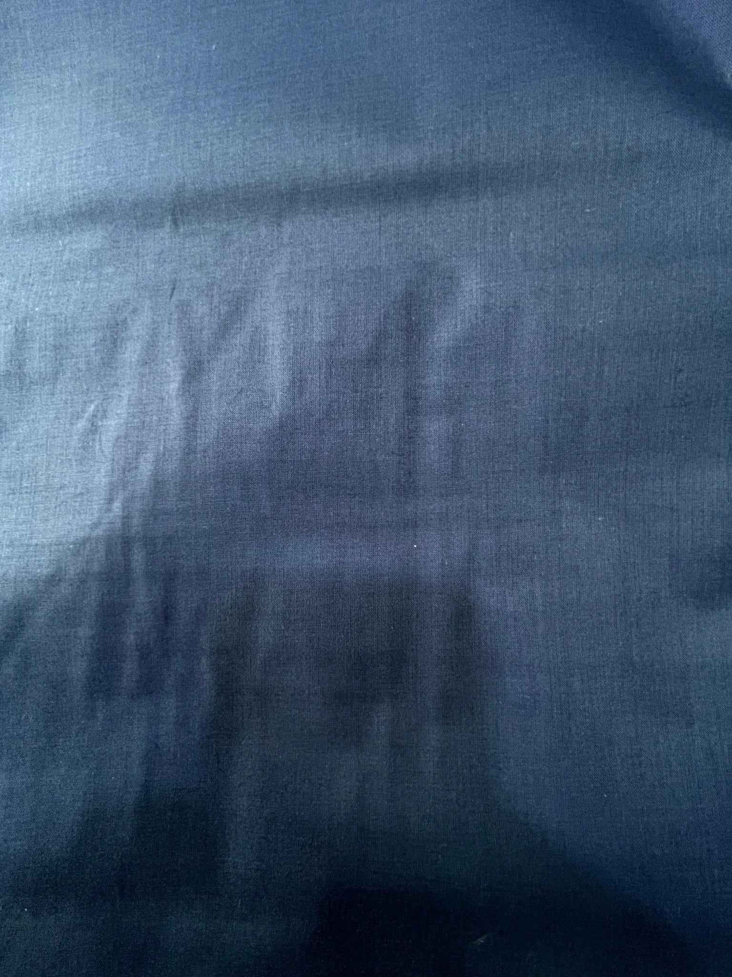 Premium Navy Blue Addi/Paper Cotton Kurta Fabric – Ultra-Thin & Breathable, 58" Wide