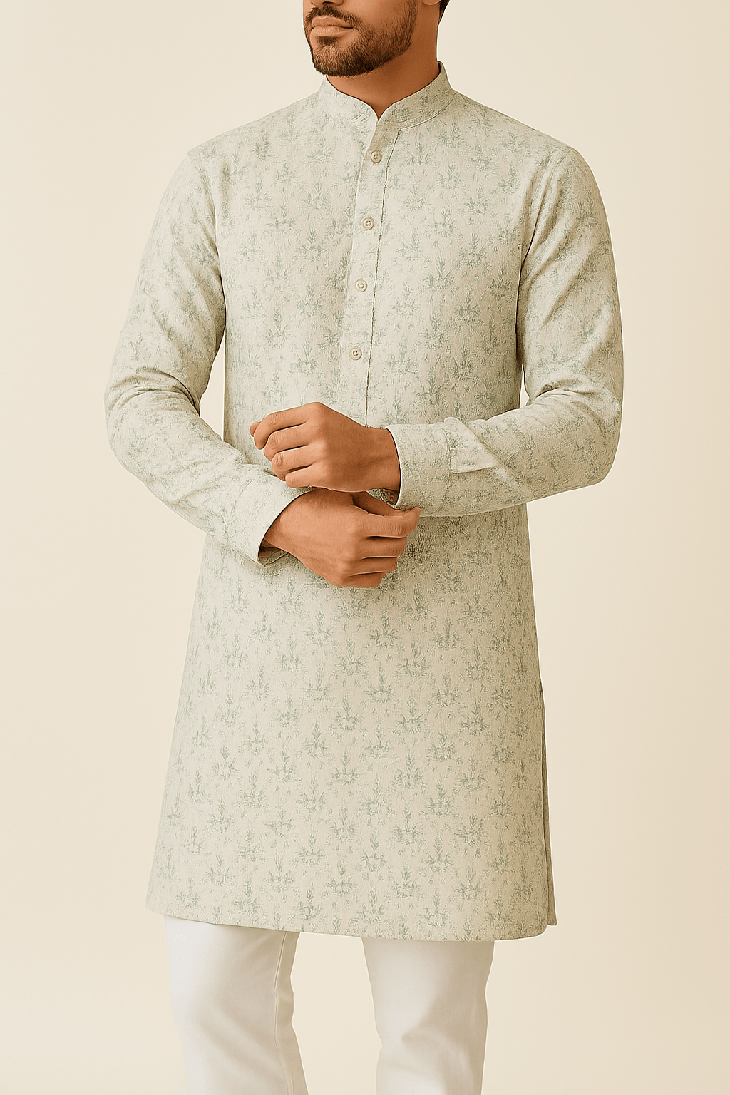 Premium PC Cotton Print Fabric – 58" Wide, Perfect for Tailored Shirts & Kurtas - Poshak Fabrics
