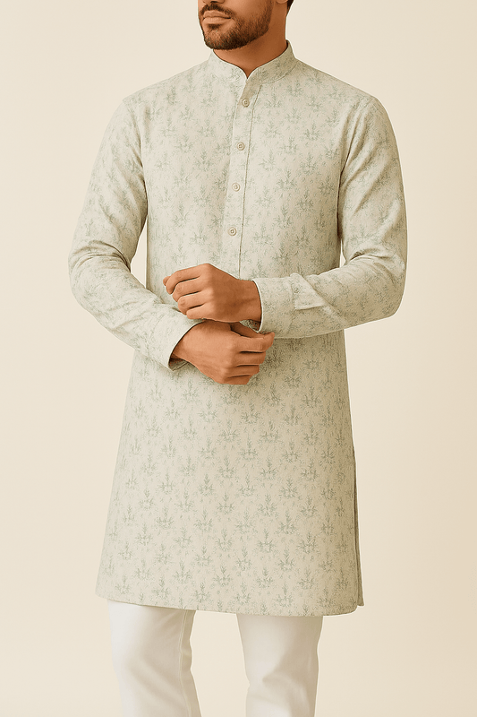 Premium PC Cotton Print Fabric – 58" Wide, Perfect for Tailored Shirts & Kurtas - Poshak Fabrics