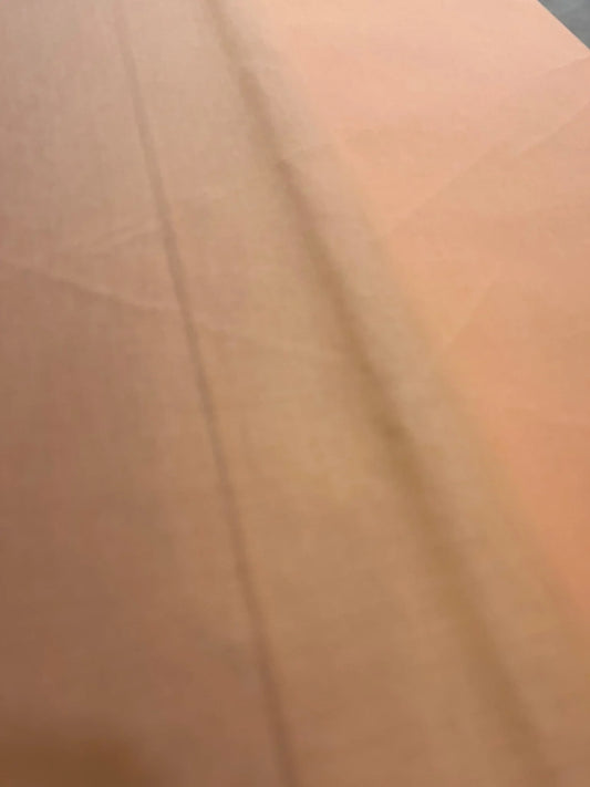Premium Peach Addi/Paper Cotton Kurta Fabric – Ultra - Thin & Breathable, 58" Wide - Poshak Fabrics