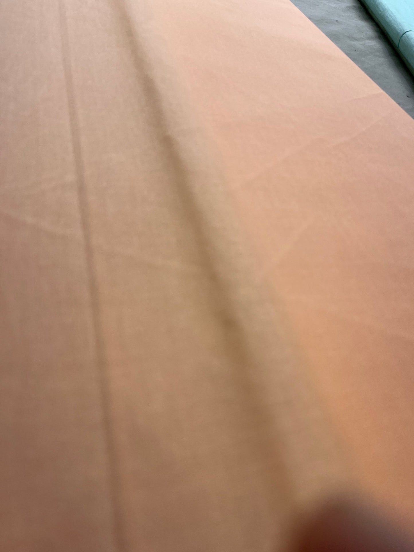 Premium Peach Addi/Paper Cotton Kurta Fabric – Ultra - Thin & Breathable, 58" Wide - Poshak Fabrics