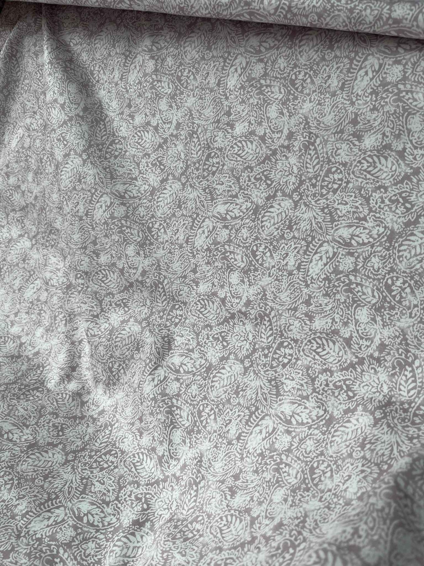 Premium Satin Cotton Print Fabric – 58" Wide | Ideal for Well-Stitched Shirts & Kurtas