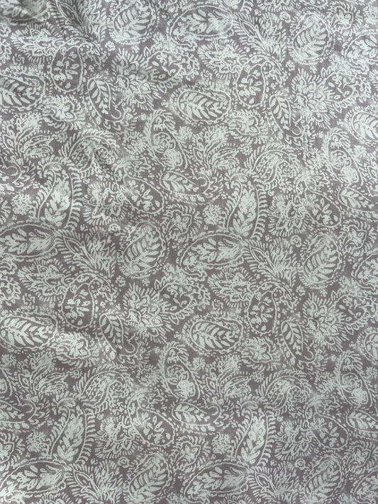 Premium Satin Cotton Print Fabric – 58" Wide | Ideal for Well - Stitched Shirts & Kurtas - Poshak Fabrics