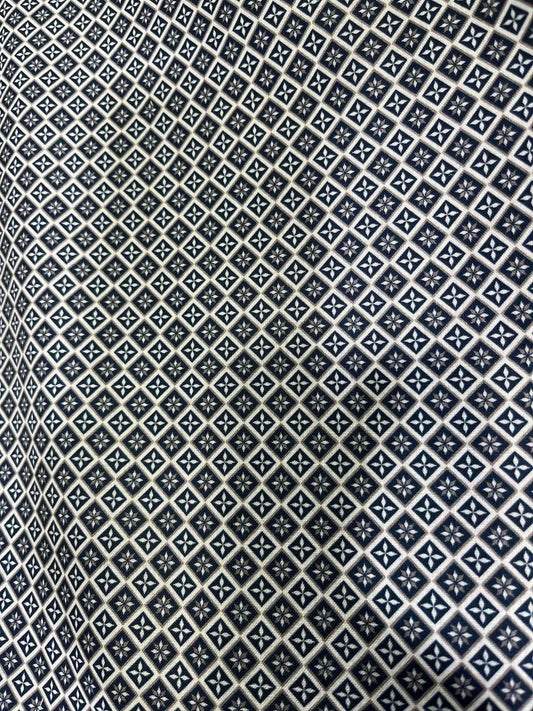 men's fabrics premium-sea-green-geometric-digital-print-mix-cotton-fabric-36-width-perfect-for-custom-shirtscotton-mix-shirting-2495531 - Poshak Fabrics