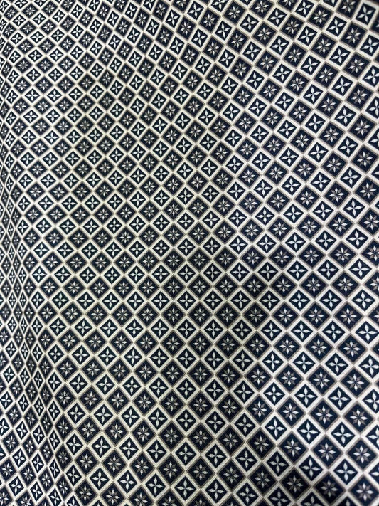 men's fabrics premium-sea-green-geometric-digital-print-mix-cotton-fabric-36-width-perfect-for-custom-shirtscotton-mix-shirting-2495531 - Poshak Fabrics