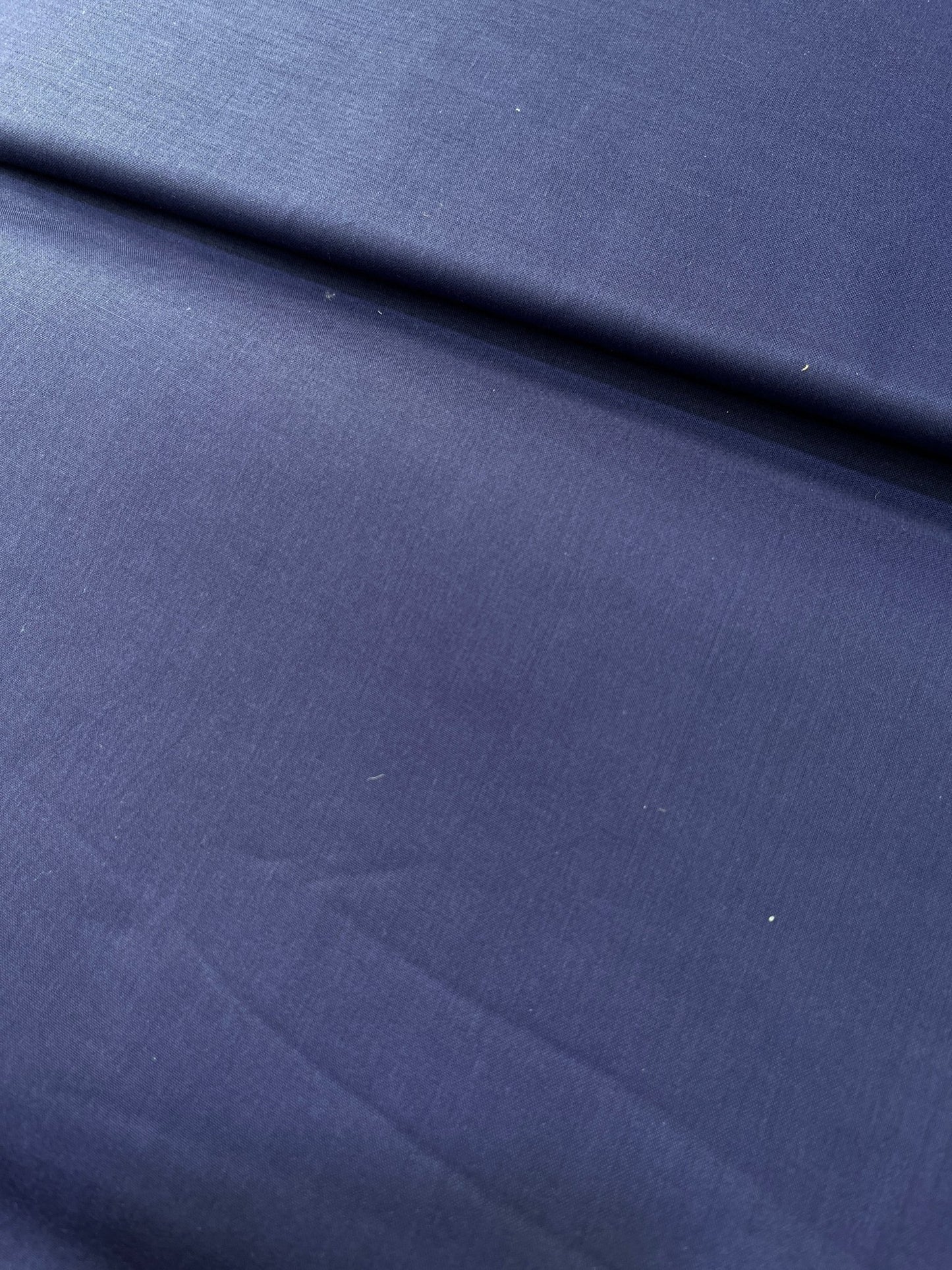 Premium Violet Blue Addi/Paper Cotton Kurta Fabric – Ultra - Thin & Breathable, 58" Wide - Poshak Fabrics