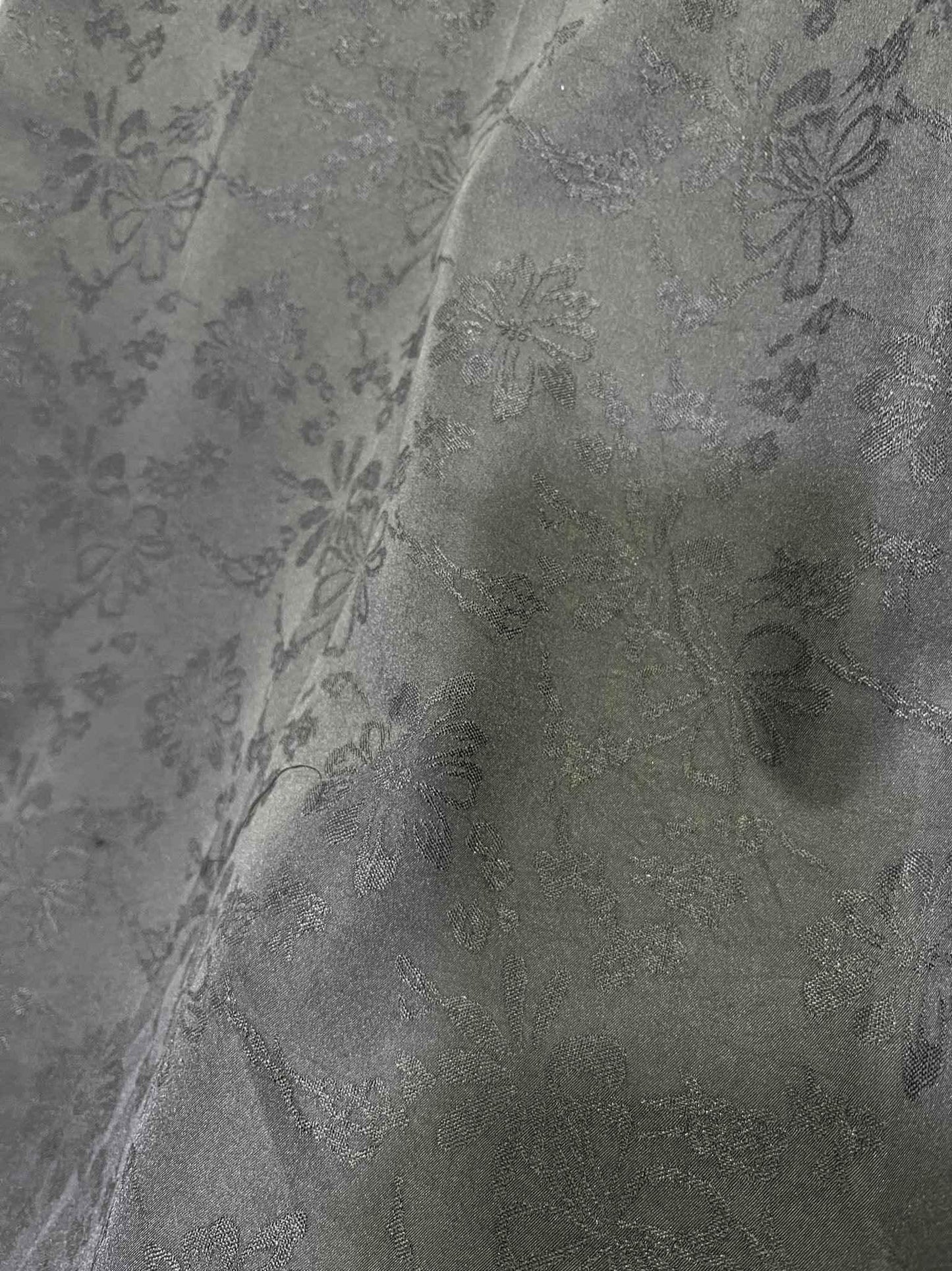 men's fabrics premium-wrinkle-free-black-jacquard-floral-fabric-58-wide-ideal-for-shirts-kurtasjacquard-shirting-3211105 - Poshak Fabrics