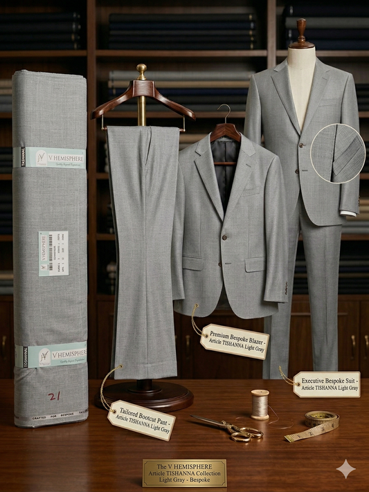 Redwood Chex Premium Fine Suiting Fabric for Bespoke Tailoring – Multiple Colors