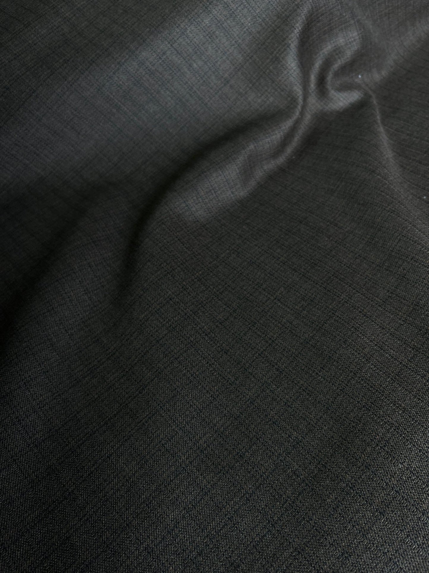 Sambodhi Brown Marino Wool Small Checked Dailywear Suiting Fabric for Trousers and Safari Suits – Semi - Thick, Breathable & Lightweight (58" Wide) - Poshak Fabrics