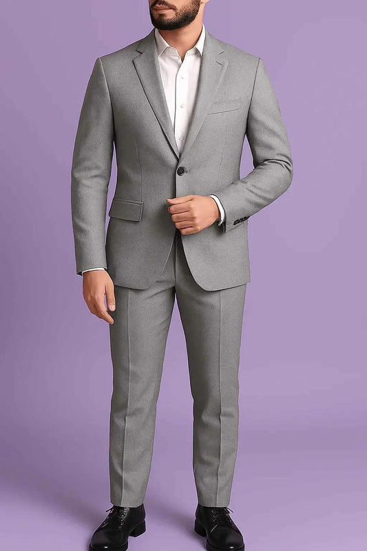 men's fabrics sambodhi-orion-tr-light-grey-stretchable-suiting-fabric-58-soft-semi-thick-breathable-for-2-piece-3-piece-suitstr-suitings-3647201 - Poshak Fabrics