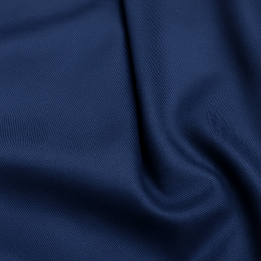 Sambodhi Orion TR Navy Blue Stretchable Suiting Fabric – 58" Soft, Semi Thick & Breathable for 2 - Piece & 3 - Piece Suits (Copy) - Poshak Fabrics
