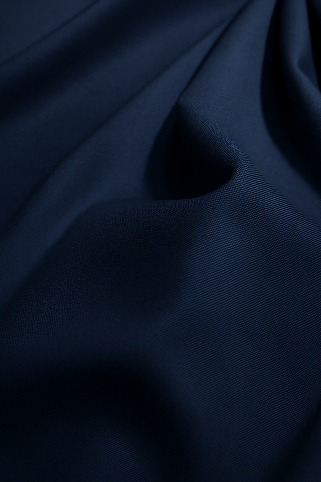 Sambodhi Orion TR Navy Blue Stretchable Suiting Fabric – 58" Soft, Semi Thick & Breathable for 2 - Piece & 3 - Piece Suits (Copy) - Poshak Fabrics