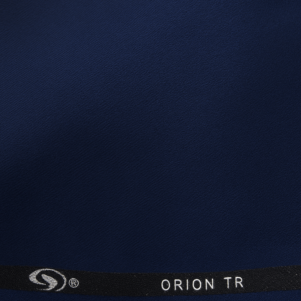 Sambodhi Orion TR Navy Blue Stretchable Suiting Fabric – 58" Soft, Semi Thick & Breathable for 2 - Piece & 3 - Piece Suits (Copy) - Poshak Fabrics