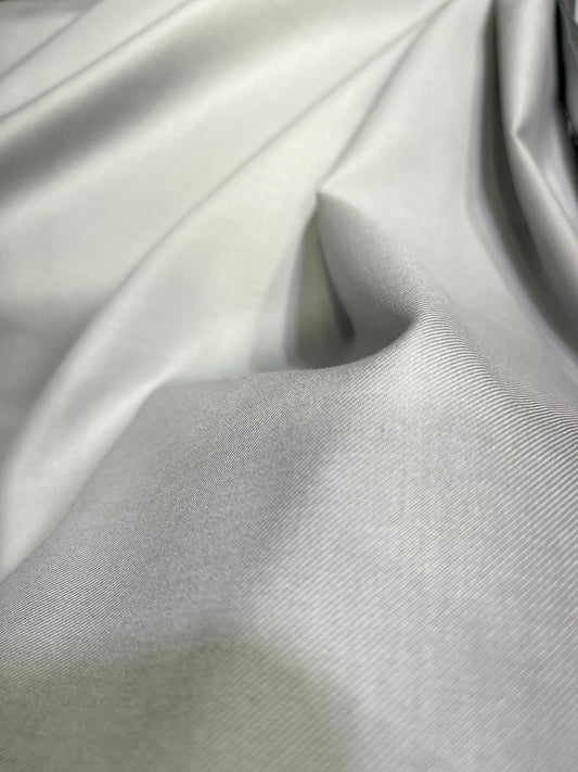 Sambodhi Orion TR Stretchable Premium Light Grey Trouser Fabric – 58" Soft, Breathable & Durable for Perfectly Tailored Trousers - Poshak Fabrics