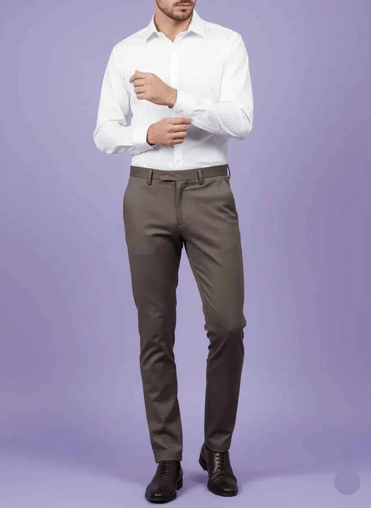 men's fabrics sambodhi-orion-tr-stretchable-premium-medium-brown-trouser-fabric-58-soft-breathable-durable-for-perfectly-tailored-trouserstr-suitings-9259603 - Poshak Fabrics