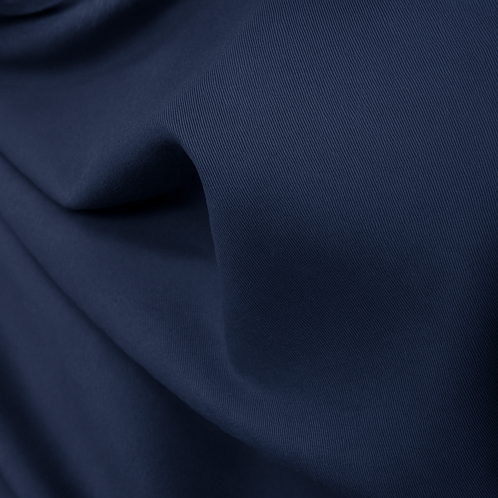 Sambodhi Orion TR Stretchable Premium Midnight Blue Trouser Fabric – 58" Soft, Breathable & Durable for Perfectly Tailored Trousers - Poshak Fabrics