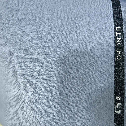 Sambodhi Orion TR Stretchable Premium Pale Blue-Grey Trouser Fabric – 58" Soft, Breathable & Durable for Perfectly Tailored Trousers (Copy)